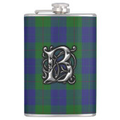 Clan Barclay Tartan Old Scotland Flask Flachmann (Vorderseite)