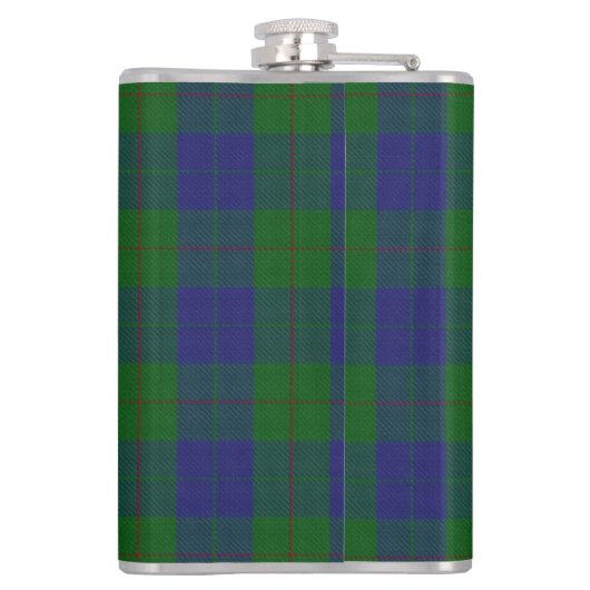 Clan Barclay Tartan Old Scotland Flask Flachmann (Rückseite)