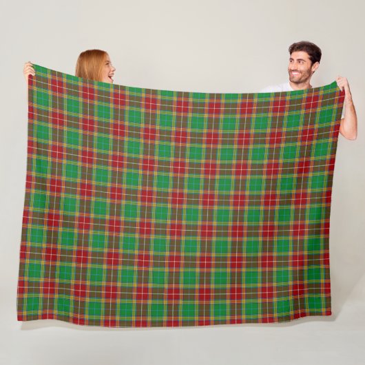 Clan Baxter Tartan Fleecedecke (Beispiel)