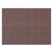 Clan Baxter Tartan Forest Green und Red Kariert Tischdecke (Vorderseite (Horizontal))