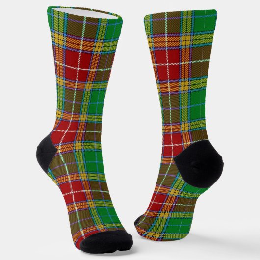 Clan Baxter Tartan Socks Socken (Gewinkelt)