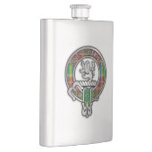 Clan Baxter Wappen & Tartan Flask Flachmann (Rechts)