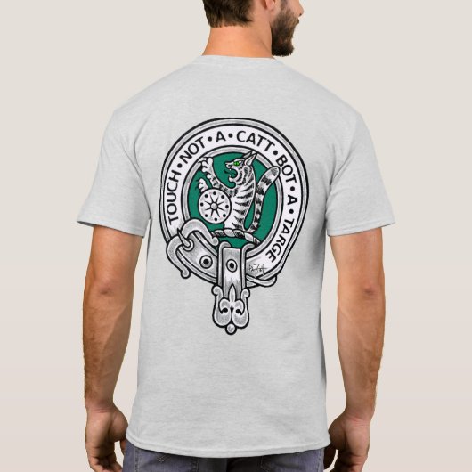 Clan Bean Abzeichen T-Shirt (Rückseite)