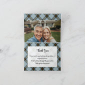 Clan Bell Crest over Tartan Einladung (Innenseite)