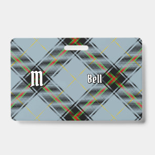 Clan Bell Tartan Ausweis
