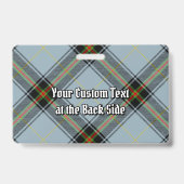 Clan Bell Tartan Ausweis (Rückseite)