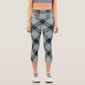 Clan Bell Tartan Capri Leggings (Vorderseite)