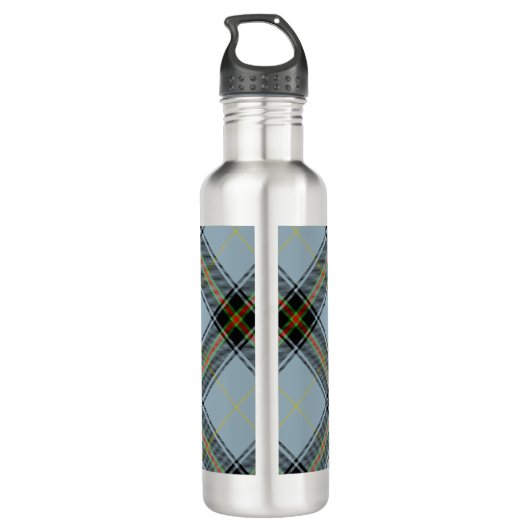 Clan Bell Tartan Edelstahlflasche (Rückseite)