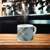 Clan Bell Tartan Espressotasse