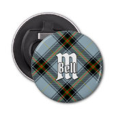 Clan Bell Tartan Flaschenöffner (Vorderseite)