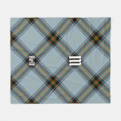 Clan Bell Tartan Fleecedecke (Vorderseite (Horizontal))