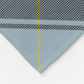 Clan Bell Tartan Fleecedecke (Ecke)