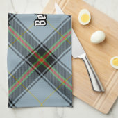Clan Bell Tartan Geschirrtuch (Viertel Falte)