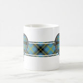 Clan Bell Tartan Herz Kaffeetasse (Mittel)