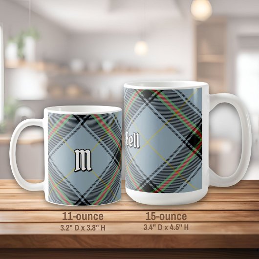Clan Bell Tartan Kaffeetasse