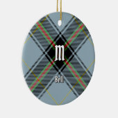 Clan Bell Tartan Keramik Ornament (Rechts)