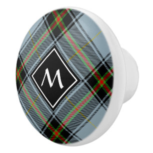 Clan Bell Tartan Keramikknauf
