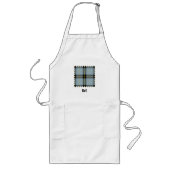 Clan Bell Tartan Lange Schürze (Vorne)