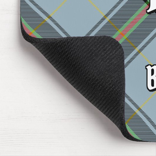 Clan Bell Tartan Mousepad (Ecke)