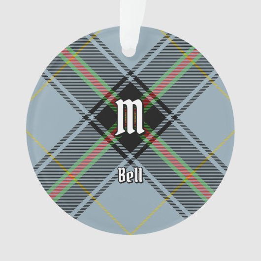 Clan Bell Tartan Ornament (Vorderseite)