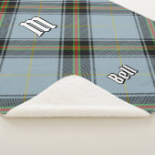 Clan Bell Tartan Sherpadecke (3/4)