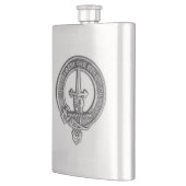 Clan Bell Wappen Flachmann (Links)