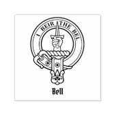 Clan Bell Wappen Permastempel (Design)