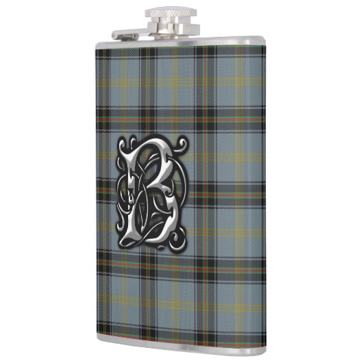 Clan-Belltartan-alte Schottland-Flasche Flachmann (Links)