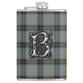 Clan-Belltartan-alte Schottland-Flasche Flachmann (Vorderseite)