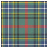 Clan Bisset Tartan Green Kariert Stoff (Nahaufnahme)