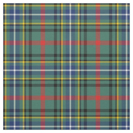 Clan Bisset Tartan Green Kariert Stoff (Muster)