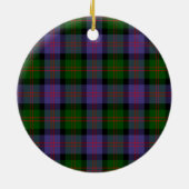 Clan Blair Modern Tartan Keramik Ornament (Hinten)