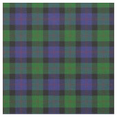 Clan-Blair schottischer Tartan-kariertes Gewebe Stoff (Nahaufnahme)