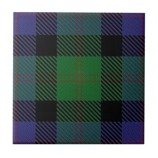 Clan Blair Scottish Expressions Tartan Fliese (Vorderseite)