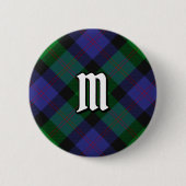 Clan Blair Tartan Button (Vorderseite)