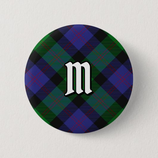 Clan Blair Tartan Button (Vorderseite)