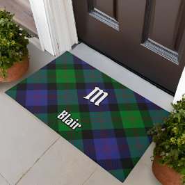 Clan Blair Tartan Doormat Fußmatte
