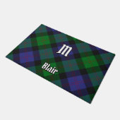 Clan Blair Tartan Doormat Fußmatte (Schrägansicht)
