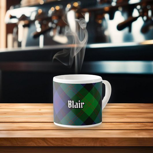 Clan Blair Tartan Espresso Cup Espressotasse