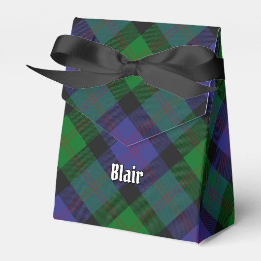 Clan Blair Tartan Gevor Box Geschenkschachtel (Vorderseite)