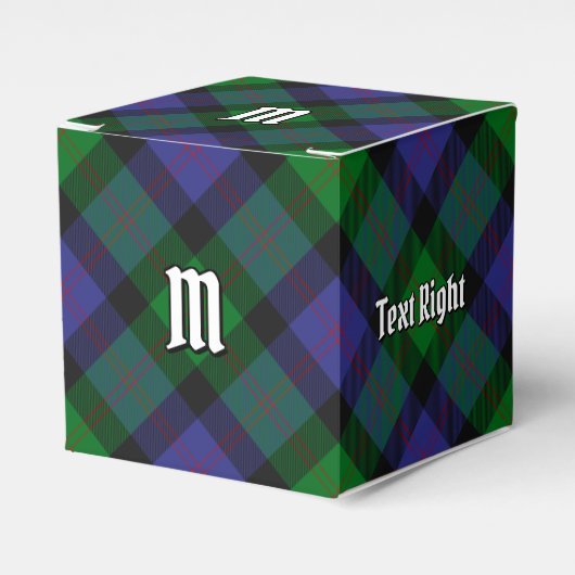 Clan Blair Tartan Gevor Box Geschenkschachtel (Vorderseite)