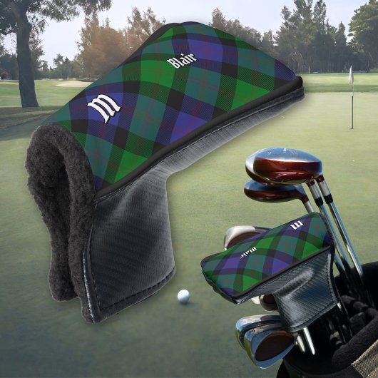 Clan Blair Tartan Golf Head Cover Headcover