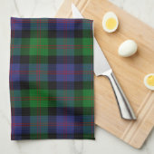 Clan Blair Tartan Kariert Geschirrtuch (Viertel Falte)