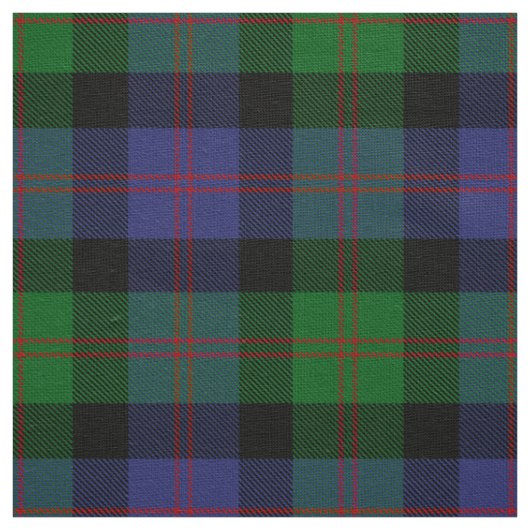Clan Blair Tartan Kariert Stoff (Muster)