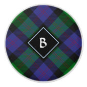 Clan Blair Tartan Keramik Knob Keramikknauf (Vorderseite)