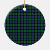 Clan Blair Tartan Keramik Ornament (Hinten)