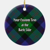 Clan Blair Tartan Keramik Ornament (Hinten)