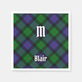 Clan Blair Tartan Napkins Serviette