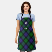 Clan Blair Tartan Schürze (Getragen)