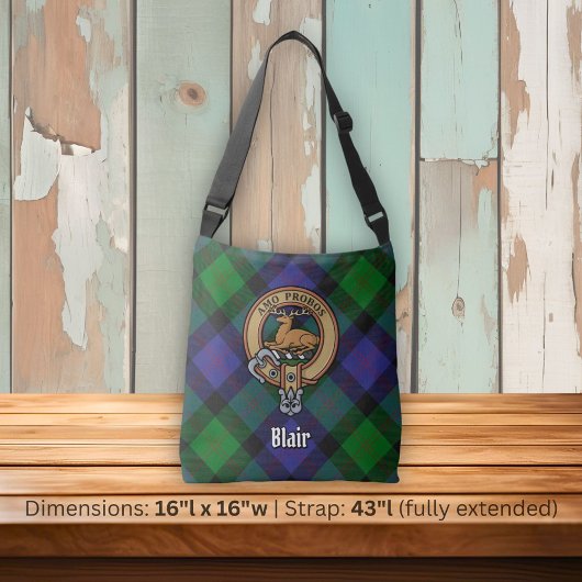 Clan Blair Tartan Tragetaschen Mit Langen Trägern